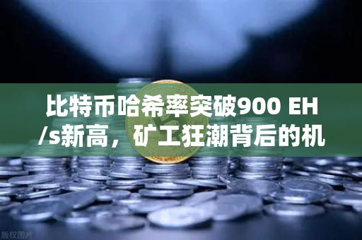 比特币哈希率突破900 EH/s新高，矿工狂潮背后的机遇与隐忧